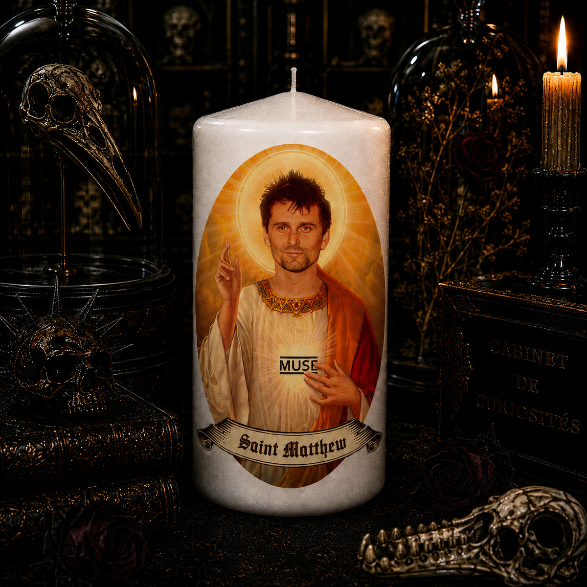 Bougie artisanale Saint Matthew Bellamy