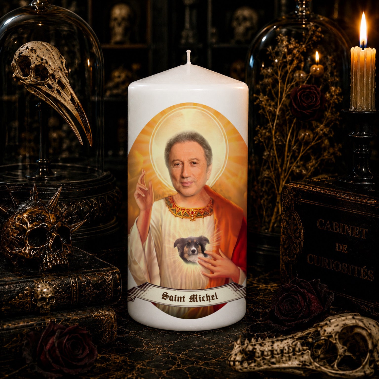 Vela artesanal Saint Alex Terrible