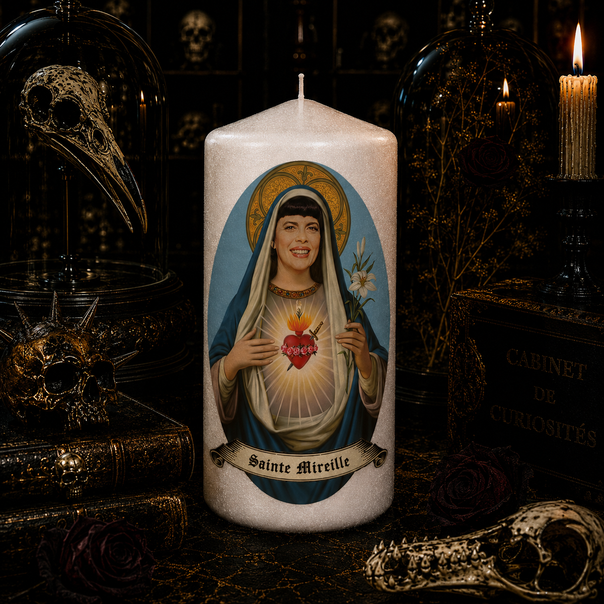 Vela artesanal Saint Alex Terrible