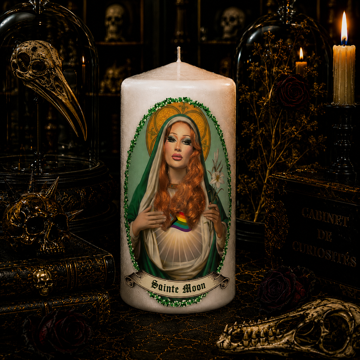 Vela artesanal Saint Alex Terrible