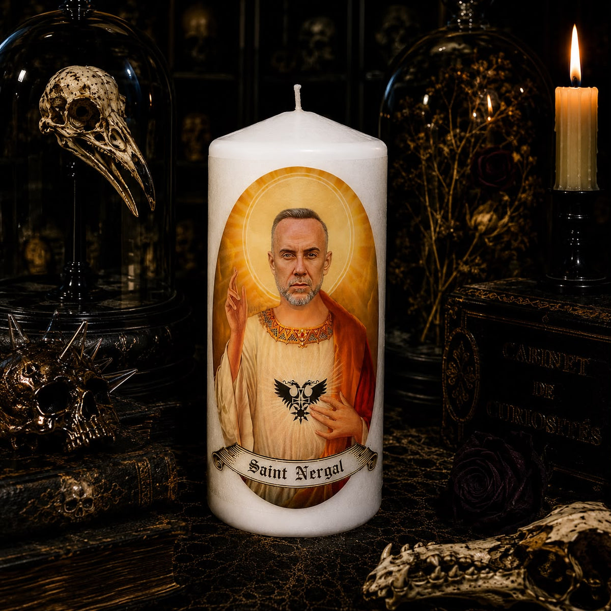 Vela artesanal San Nergal