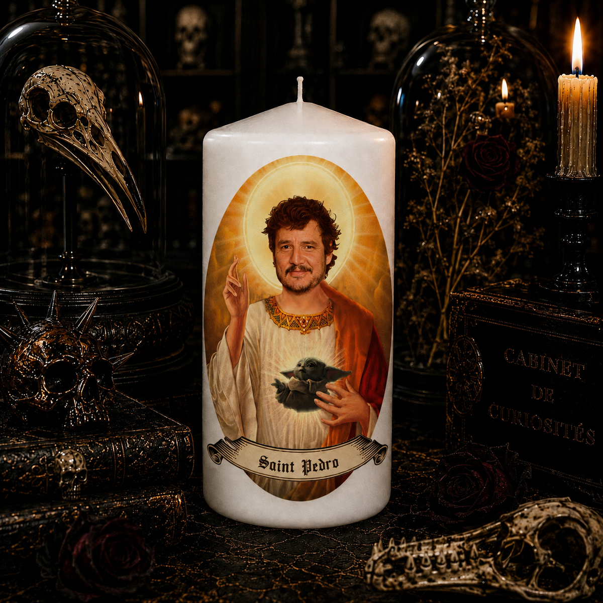 Vela artesanal Saint Alex Terrible