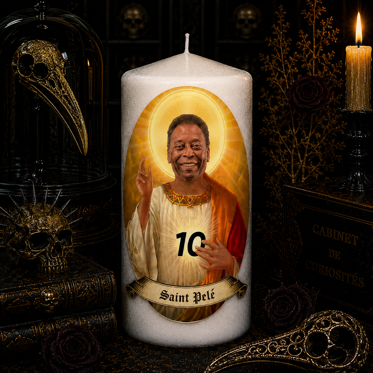 Vela artesanal Saint Alex Terrible