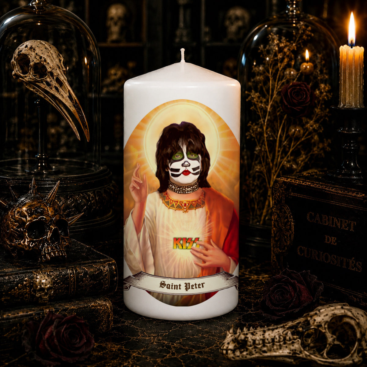 Bougie artisanale Saint Peter Criss