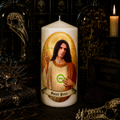 Handmade candle Saint Peter Steele