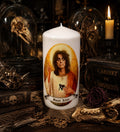 Saint Alice Cooper artisan candle