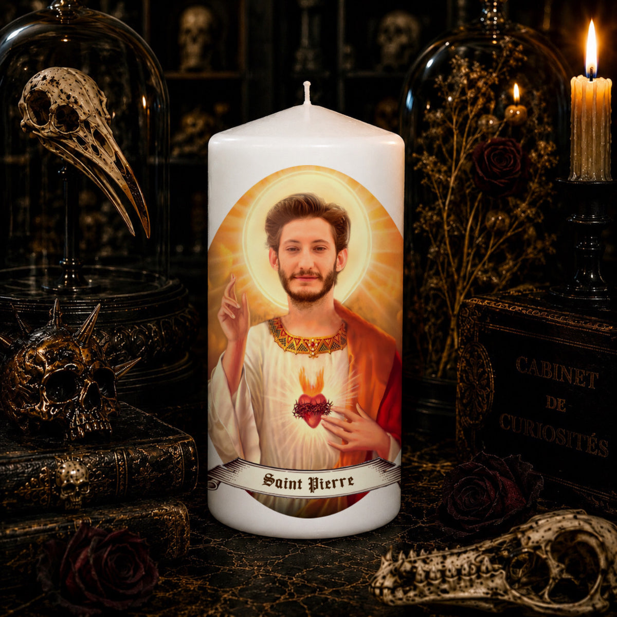 Vela artesanal Saint Alex Terrible