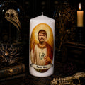 Handmade candle Saint Ray Luzier