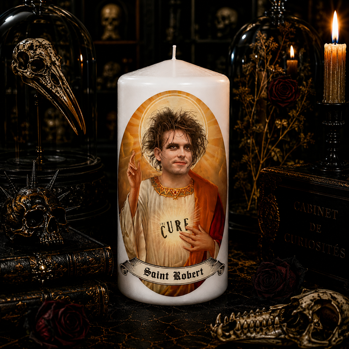 Vela artesanal Saint Alex Terrible