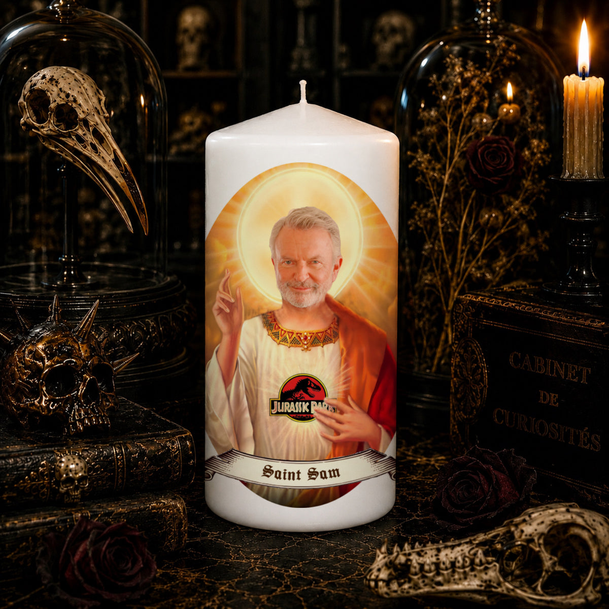 Vela artesanal Saint Alex Terrible