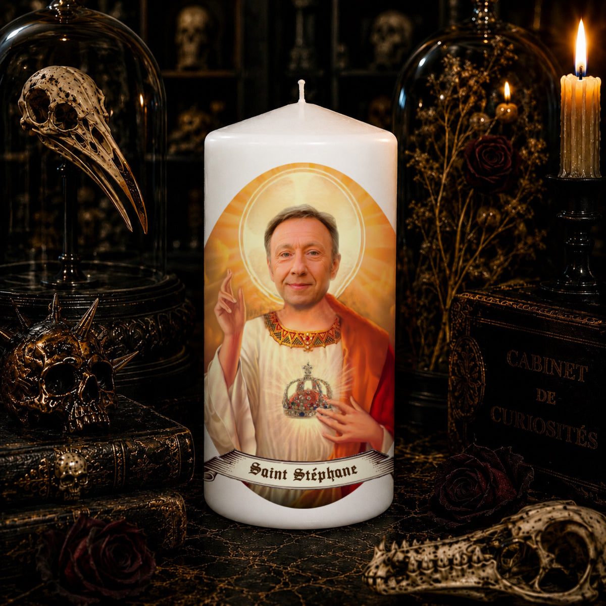 Vela artesanal Saint Alex Terrible