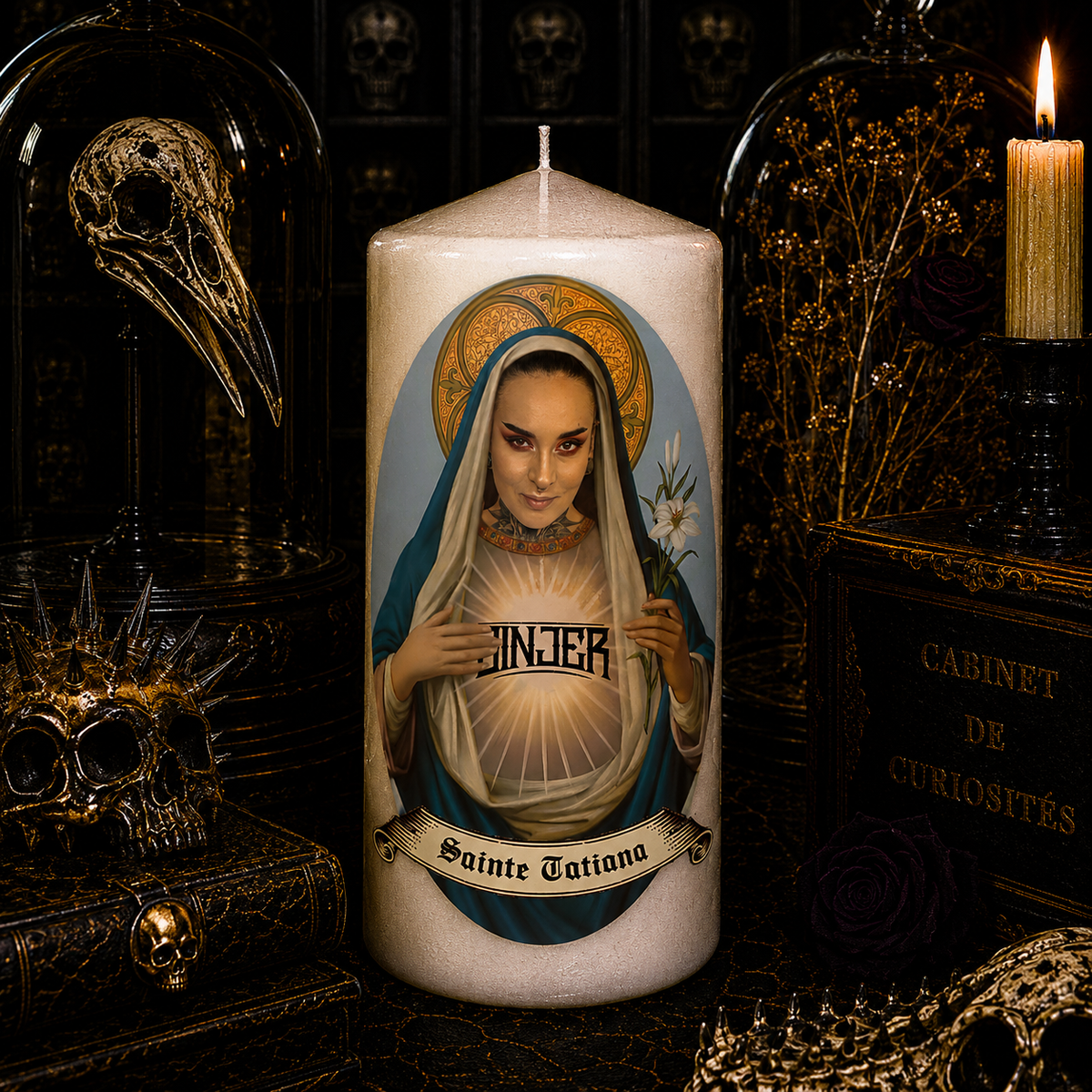 Handmade Candle Saint Tatiana Shmayluk