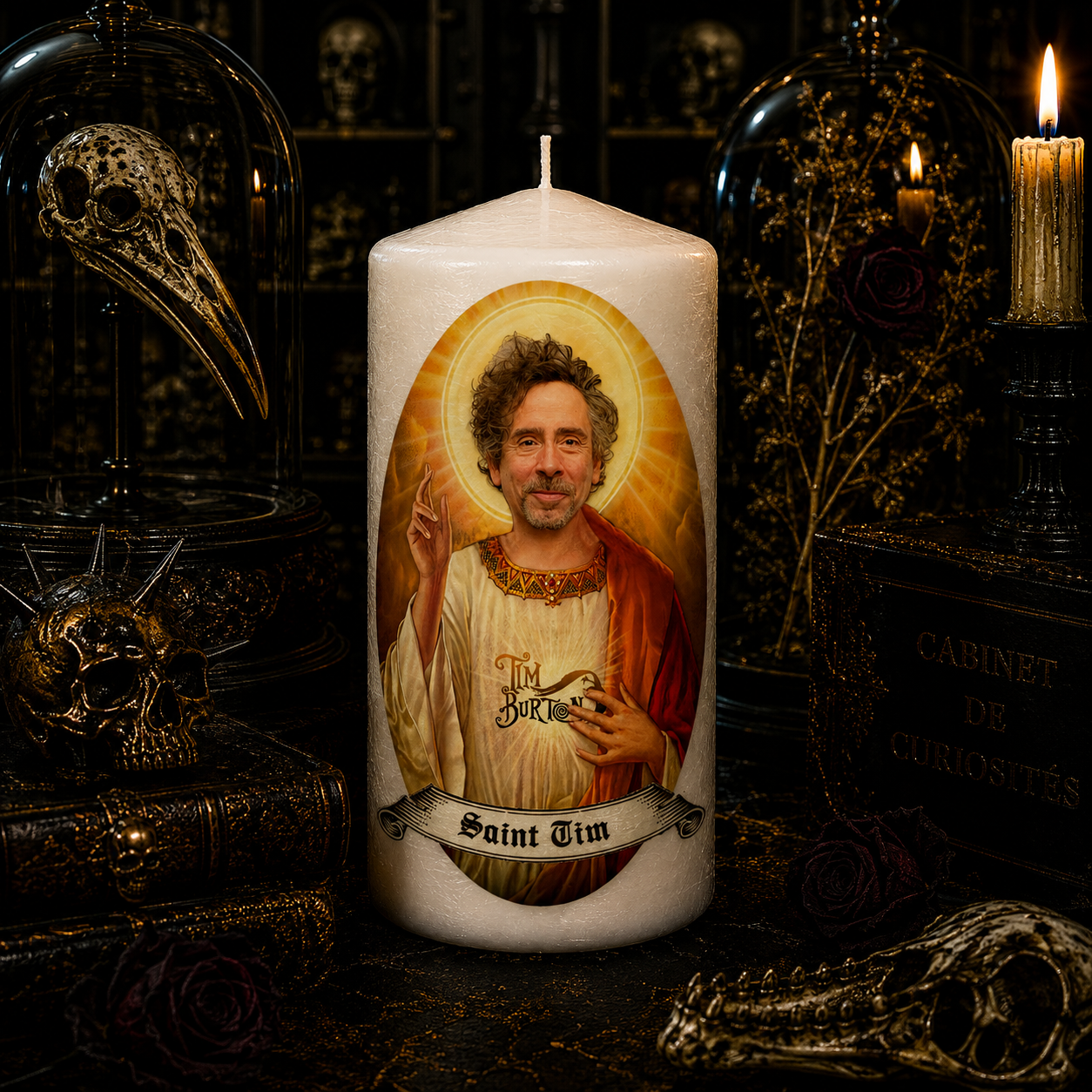 Vela artesanal Saint Alex Terrible