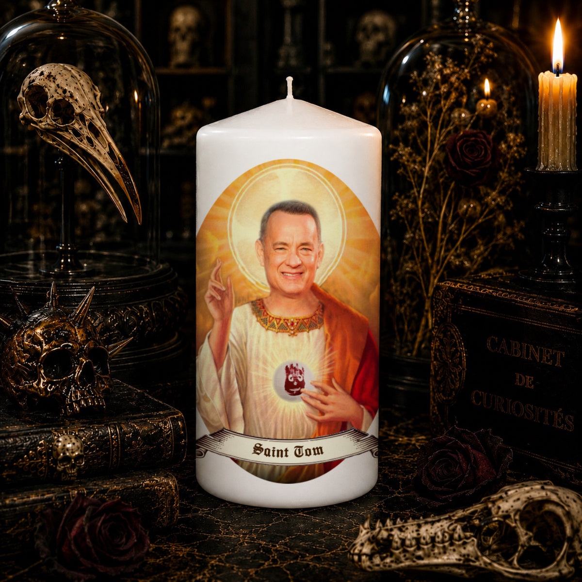 Vela artesanal Saint Alex Terrible