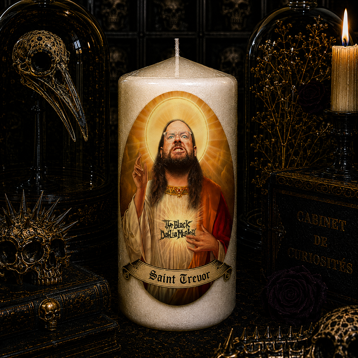 Handmade candle Saint Trevor Strnad