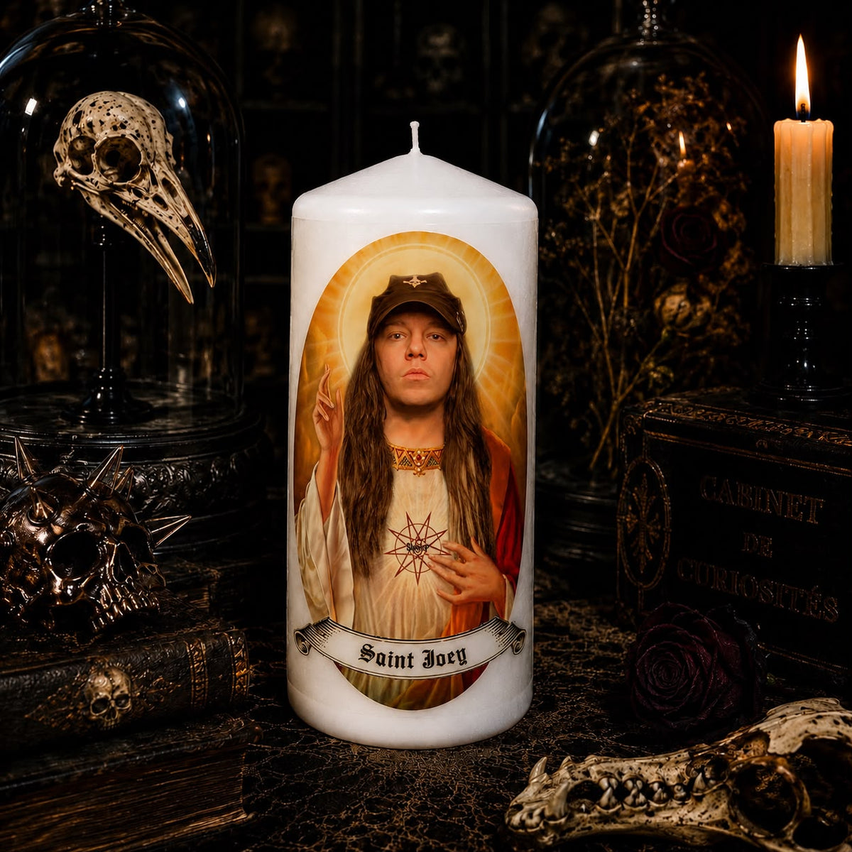 Handmade candle Saint Joey Jordison