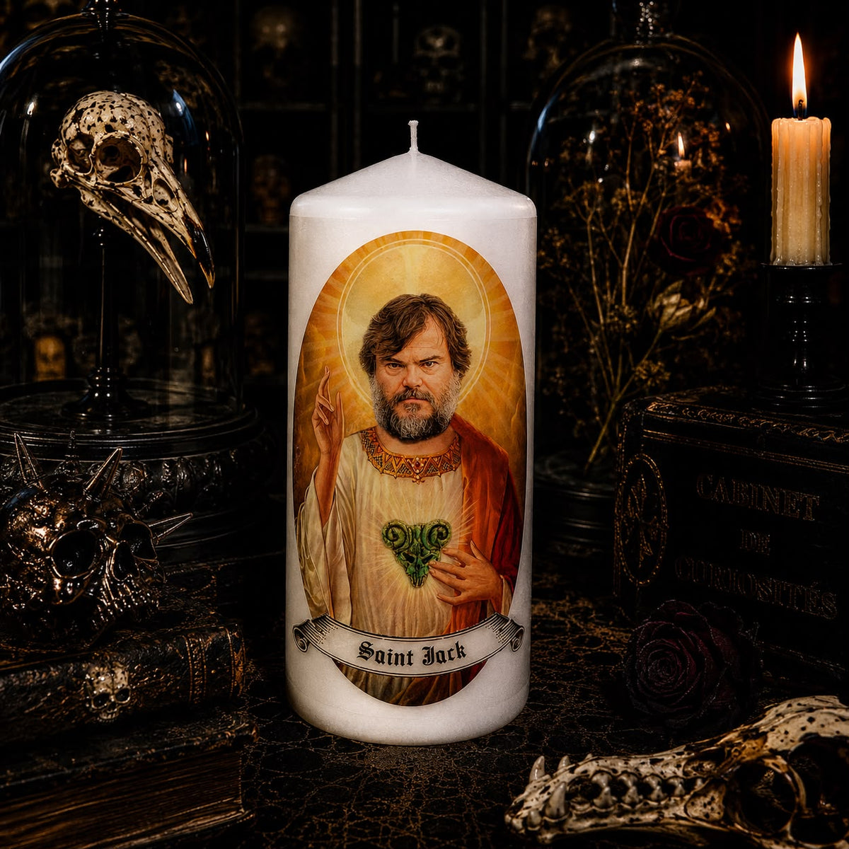 Vela artesanal Saint Jack Black