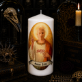 Handcrafted candle Saint Zelli