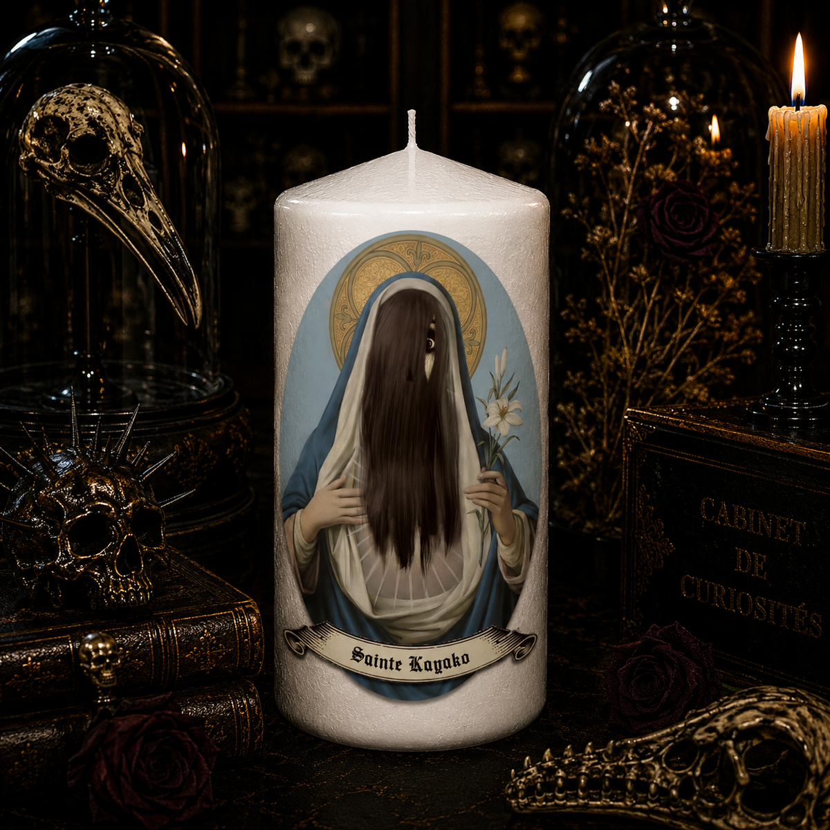 Vela artesanal Saint Alex Terrible