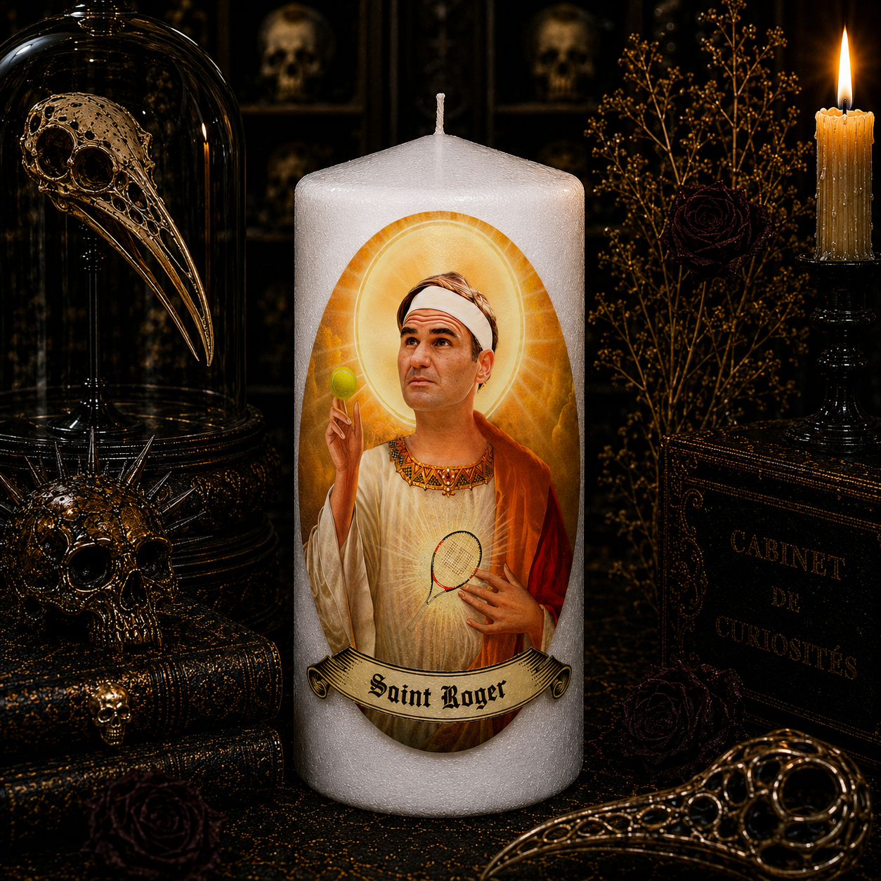 Vela artesanal Saint Alex Terrible